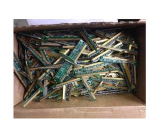 <b>GOLD</b> PLATED CPU PINS CERAMIC PROCESSOR SCRAP and <b>TRIMMED</b> <b>GOLD</b> RAM FINGERS for <b>GOLD</b> RECOVERY - Product Image 3