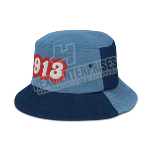 Sombrero de cubo Reversible para mujer a la moda, nuevo sombrero de sol versátil de algodón puro para exteriores, sombrero de cubo con estampado personalizado empacable de satén - Product Image 4