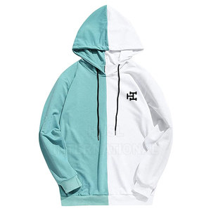 Nouveau sweat à capuche zippé en polaire uni pour homme – Blouson à fermeture éclair – Sweatshirts et sweats à capuche pour homme - Product Image 1