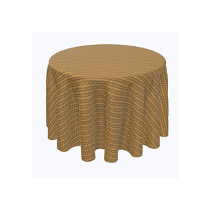 Nappe de mariage de luxe d'approvisionnement en vrac 100% coton matériel nappes brodées personnalisées - Product Image 5