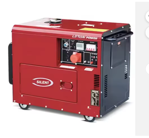 เครื่องกำเนิดไฟฟ้าดีเซลแบบพกพา FG สำหรับใช้ในบ้าน เงียบสงบ 50/60 Hz สำหรับไฟสำรอง - Product Image 3