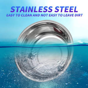 Elevated <b>Wooden</b> Double Diner <b>Dog</b> Feeder With S/S <b>Bowls</b> & Metal Tube <b>Stand</b> With Customised Finished for <b>Dog</b> and Cats - Product Image 6