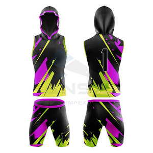 Maillot d'équipe de football 7 contre 7 personnalisé de haute qualité, respirant, à compression, sublimé, grande taille - Product Image 1