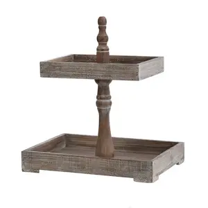 New Design Wooden Cake Stand Serving Tray Restaurant and Hotels Supplies Wooden Food and Snacks Serving Tray Resin Epoxy Mold