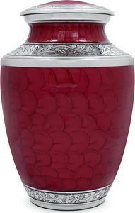 Urna Decorativa de Metal de Estilo Americano de Calidad Superior, Diseño Atemporal, Grabados Elegantes, Construcción Resistente y Duradera - Product Image 2