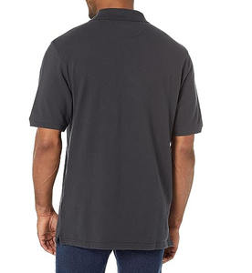 Venta al por mayor precio barato de los hombres de manga corta Polo Camiseta Deportes al aire libre Fitness Entrenamiento Desgaste Polos para hombres - Product Image 4