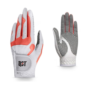 Gants de golf professionnels unisexes, respirants, en cuir véritable, fermeture à boucle, design unique, accessoires de golf pour l'extérieur - Product Image 4