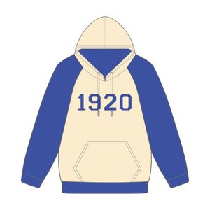 Année de fondation 1920 Zeta Phi Beta corps neutre bleu manches raglan pull à capuche sororité vêtements personnalisé Divine Nine HBCU - Product Image 2