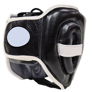 Protège-tête en cuir de haute qualité Protection complète du visage à bas prix pour adultes hommes et femmes - Product Image 3