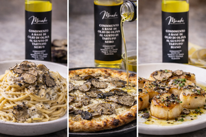 Huile aromatisée à la truffe noire 250ml Haute Qualité pour Horeca & Food Service GVERDI Sélection Alimentaire Italienne Fabriqué en Italie - Product Image 3