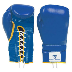 2024 New Arrival Durable PU Leather Fighting <b>Gloves</b> <b>Lace</b>-up Closure Training Equipment for Martial Arts and Boxing - Product Image 4