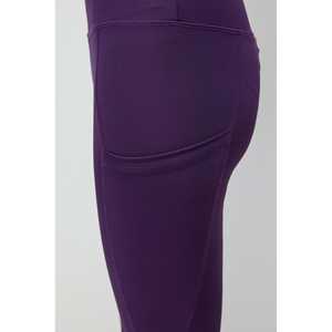 Mid Waist Casual Chiffon <b>Leggings</b> <b>Side</b> <b>Pocket</b> Nylon Spandex Yoga Pants 3XL Camo Leopard Tie Dye Pattern Seamless Technique Logo - Product Image 5