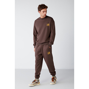 Ensemble de survêtement brodé en tissu ultra doux pour homme GRIMELANGE Benji - Product Image 3