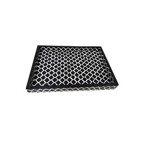 Plateau de service en bois et en bois de rose au design admirable avec une qualité supérieure Plateau décoratif pour aliments à un prix acceptable - Product Image 1