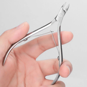 MORGANS INDUSTRIES Professional Stainless Steel <b>Nail</b> Clippers Wide Jaw Opening Durable Straight Blade Sharp Tip for Finger Toe - Product Image 1