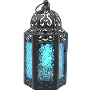 Nuevo juego de tres faroles metálicos de mesa, gran éxito de ventas en 2023, para uso en el hogar, decoración de hoteles, restaurantes, bodas, oficinas, hecho en India. - Product Image 5