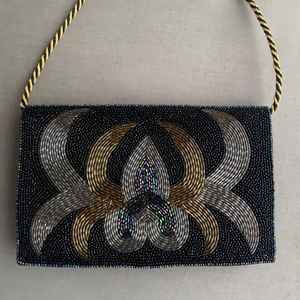 Glamorous Hand-Beaded <b>Clutch</b> <b>Bag</b> - Product Image 1