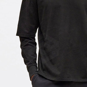 Camiseta de doble capa para hombre de último diseño de alta calidad a la venta 2025 camisetas casuales de estilo clásico a la venta en línea - Product Image 2