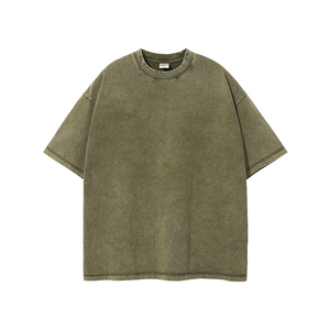 เสื้อยืดคอกลมสำหรับผู้ชายเสื้อคอตตอน100% ฟิตเนสไซส์พิเศษผ้าฝ้ายสำหรับฤดูร้อนออกแบบโลโก้ได้ตามต้องการสำหรับพิมพ์พัฟ260กรัม - Product Image 4