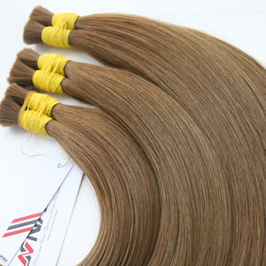 Extensions de cheveux en vrac les plus vendues Cheveux vietnamiens Double noyade 100 grammes Couleur foncée 24 pouces - Product Image 1