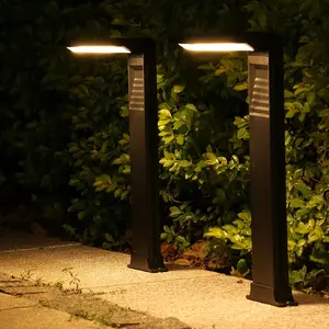 Al di fuori del vialetto impermeabile decorazione ad energia solare cortile lampada paesaggio giardino esterno solare Led dissuasore prato