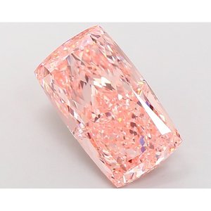 Coussin de diamant rose intense fantaisie de 10,03 carats VS1 cultivé en laboratoire - Product Image 1