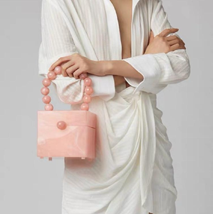 Beaux embrayages à main en marbre en vrac, sacs à main en pierre élégants en gros, sacs de fête fabriqués à la main de qualité supérieure, accessoires de luxe uniques. - Product Image 1