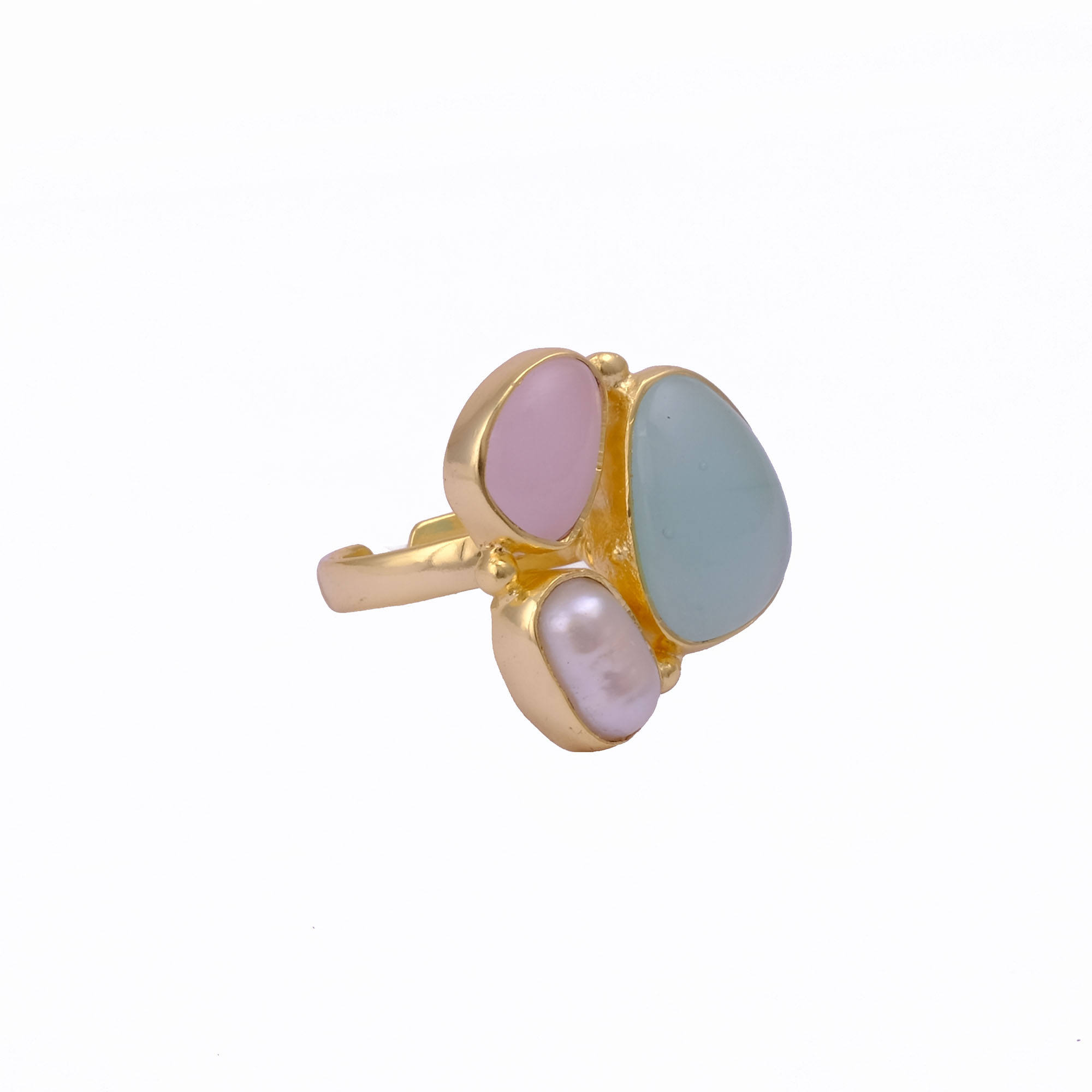 Pearl Pink Chalcedony Aqua Chalcedony