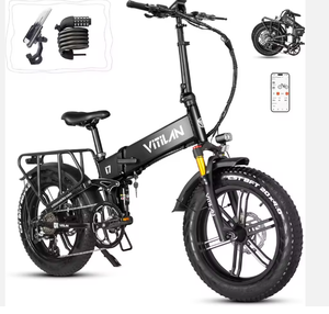 จักรยานไฟฟ้า I7Pro 20AH สำหรับผู้ใหญ่ พับได้ 750W มอเตอร์ Ei-wol ยางใหญ่ โครงเหล็ก จักรยานเมือง - Product Image 1