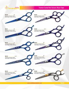 Ciseaux de salon professionnels pour la coupe de cheveux, conçus pour les stylistes recherchant des coupes lisses et uniformes et une manipulation ergonomique. - Product Image 6