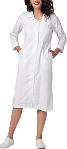 2024 robe jupe pour femmes personnalisée avec uniforme d'infirmière d'hôpital professionnel à manches courtes - Product Image 3