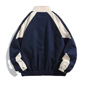 Chaqueta Cortavientos con Capucha para Hombre, Diseño Personalizado de Alta Calidad, Cuello Alto, 100% Algodón, Transpirable, Resistente al Viento, para Exteriores, 2026 - Product Image 4