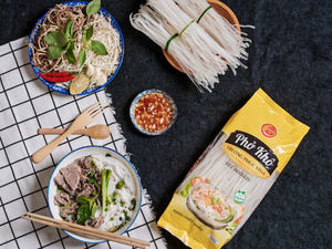 Wholesale OEM/ODM Premium High Grade <b>Instant</b> Dried Rice Noodles 200g/400g/500g 85% Rice 15% Clean Water Vietnam 12 Months Shelf - Product Image 5