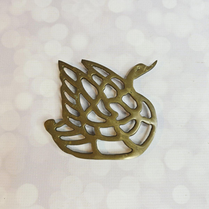 Modern Vintage Table Protector Silver Plate Kitchen Hot Pot Holder Butterfly Design Home Decor Metal Trivet Decorative Plate - Product Image 4