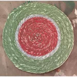 Export Quality 100% Natural Eco Friendly <b>Table</b> <b>Mat</b> New Design Round Seagrass <b>Table</b> <b>Mat</b> from Indian Exporter - Product Image 5