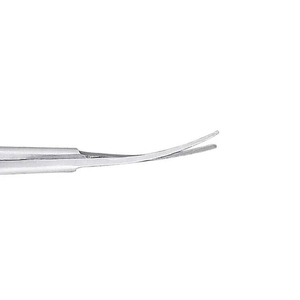 Ciseaux à ressort en acier inoxydable revêtus de papier de couleur unie avec emballage personnalisé coupe des sourcils et des cils à lame incurvée - Product Image 4