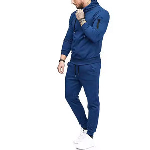 Vente chaude Personnalisé Tech Polaire Fitness Survêtement Ensemble Haute Qualité Unisexe Jogger Costume pour Hommes Sports D'hiver Sports Blanc - Product Image 2