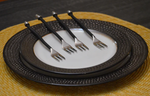 Fourchette à poignée en métal noir de qualité supérieure Offre Spéciale Design de qualité supérieure pour le dîner à bas prix - Product Image 3
