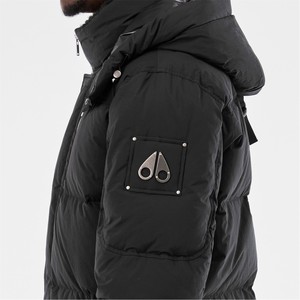 Chaquetas Acolchadas Negras con Bolsillo Delantero, Chaqueta Larga Acolchada para Hombre, Chaquetas de Alta Calidad para Clima Frío de Invierno - Product Image 6