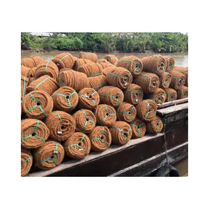 Tali sabut Pilin alami tali sabut kelapa tahan lama dari serat kelapa tali kelapa kualitas terbaik