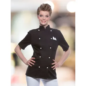 Veste de chef personnalisée Pauline pour femme – Protection de vêtements haut de gamme - Product Image 5