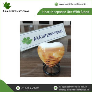 Urna en forma de corazón para adultos, recuerdo de Material de aluminio 100%, diseño moderno aplicable, para compradores globales - Product Image 3