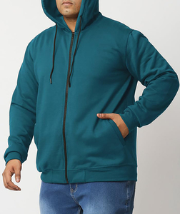 2025 Regular Fit Best Collection Sudadera con capucha con cremallera Fabricante Personalizado Peso ligero Algodón Mezclado Hombres Sudadera con capucha con cremallera completa - Product Image 4