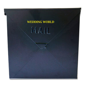 Buzón cuadrado de metal de calidad superior hecho a mano diseñador nuevo buzón clásico elegante al por mayor Buzón de metal de lujo - Product Image 1