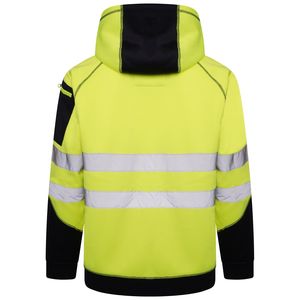 New Arrival of 2026 High Visibility Jacket 4 <b>Zips</b> Hoodie Work <b>Zip</b> <b>Hooded</b> Top SweatShirts Windbreaker hoodie - Product Image 6