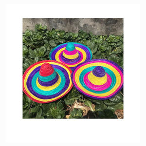 Sombrero de paja para playa, sombrero de hoja de palma ecológico, sombrero de ala ancha natural hecho a mano, sombrero mexicano para adultos y niños - Product Image 6