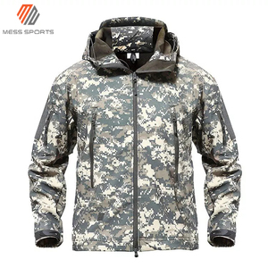 Vêtements confortables pour hommes Vente en gros de haute qualité couleur unie Vestes softshell légères meilleure conception pour hommes - Product Image 3