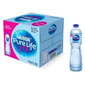Pemasok langsung dari Nestle-kehidupan murni botol masih minum air-12x1.5 Ltr dengan harga grosir