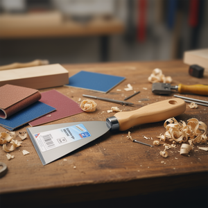 Espátula para Eliminar Óxido de Madera Redonda, Finamente Pulida, de 70 mm de Ancho, para Suministros de Manualidades - Product Image 3