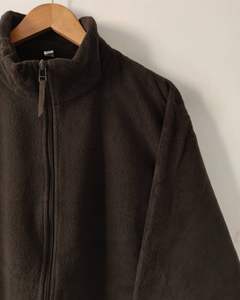 Sudadera de cuello alto de algodón con media cremallera para hombres y mujeres, sudaderas de talla grande al por mayor - Product Image 1